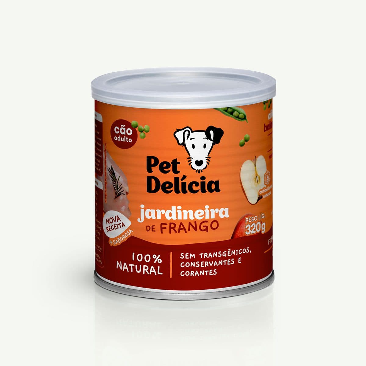 PET DELICIA JARDINEIRA DE FRANGO 320GRS (CÃO)