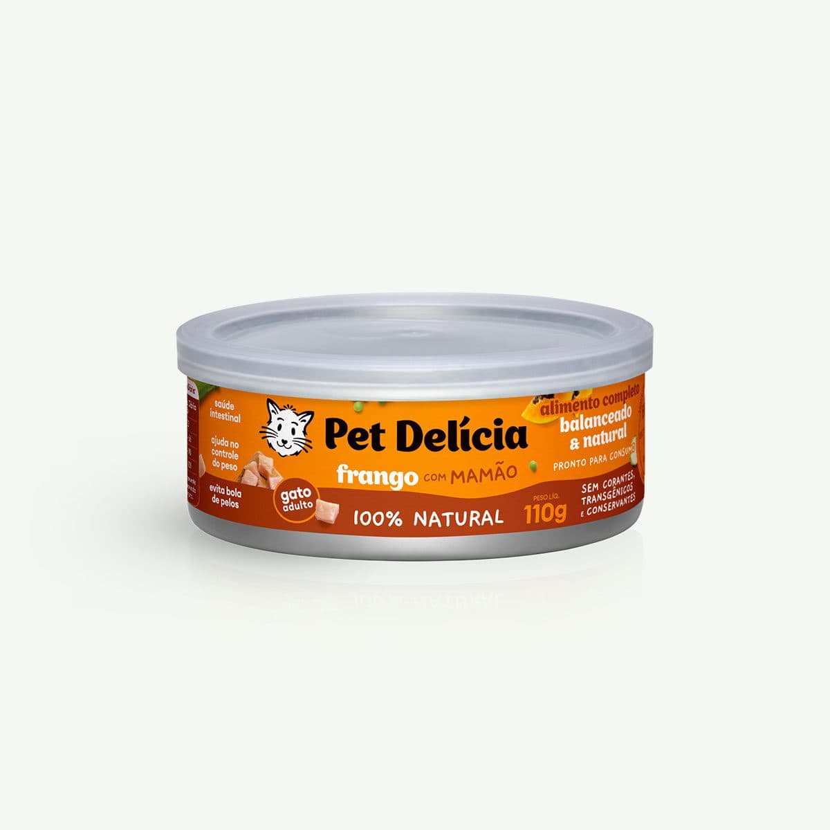 PET DELICIA FRANGO C/MAMÃO 320GRS (GATO)