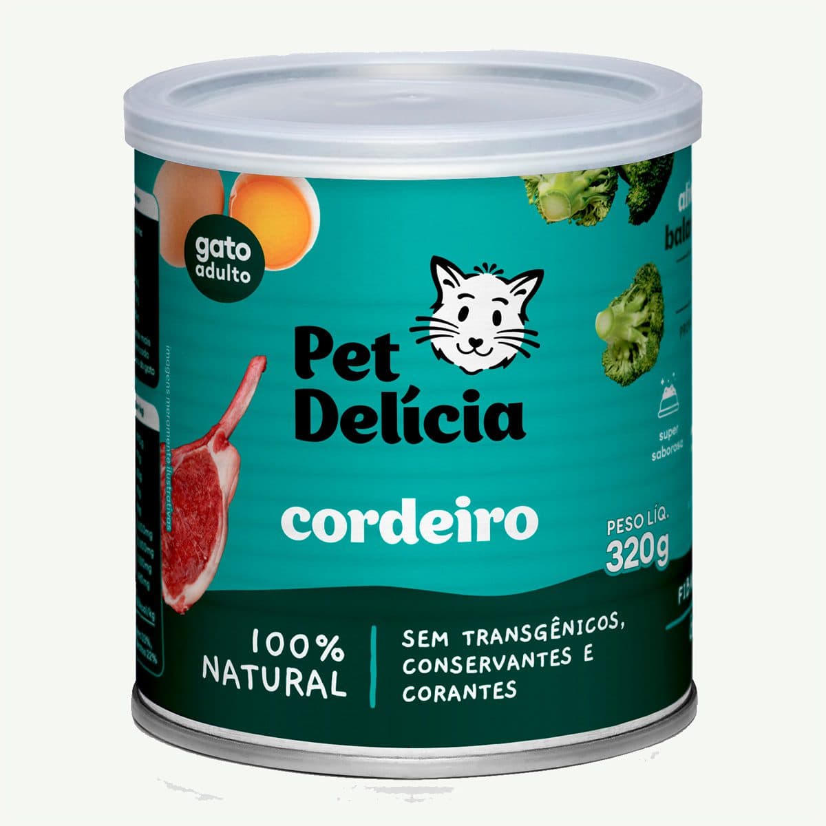 PET DELICIA CORDEIRO 320GRS (GATO)