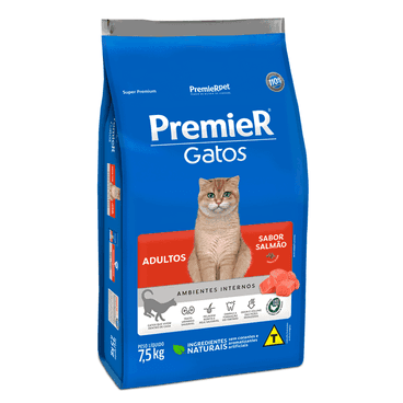 PREMIER GATO AD.SALMAO 7.5KG