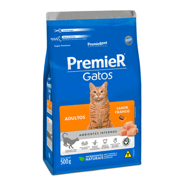 PREMIER GATO AD.FRANGO 500GRS