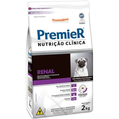 PREMIER NUTR.CÃO RENAL PEQ.PORTE 2KG