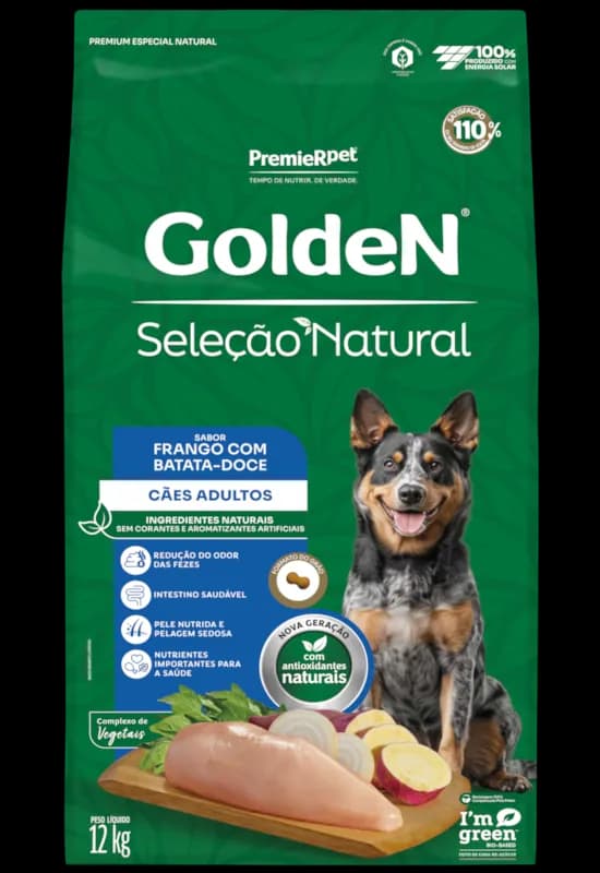 GOLDEN SEL.NAT. AD. MB. FGO C/BAT DOCE 3KG
