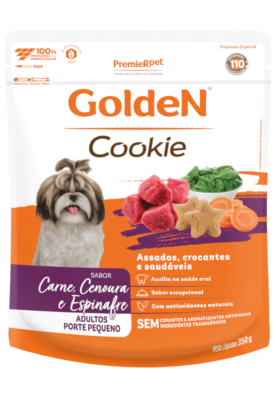 GOLDEN COOKIE CAES AD PEQ PORTE CARNE E VEGET 350 G