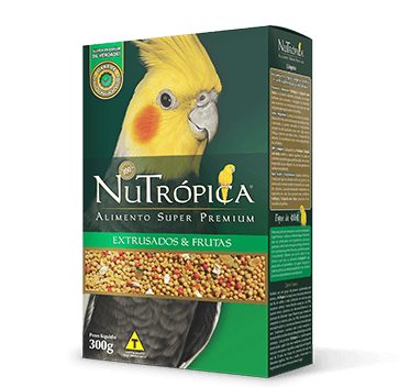 NUTROPICA CALOPSITA C/FRUTAS 300GRS
