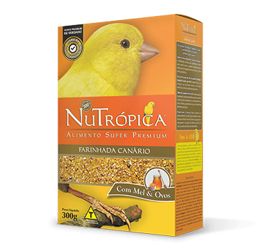 NUTROPICA CANARIOS MEL E OVOS 300GRS