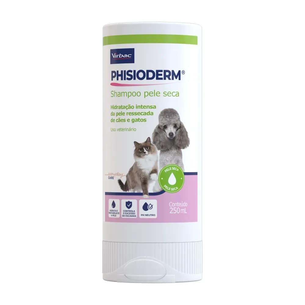 PHISIODERM SHAMPOO PELE SECA 250 ML