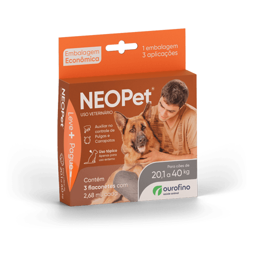 NEOPET 2.68ML C/3 FLACONETES 20 A 40KG