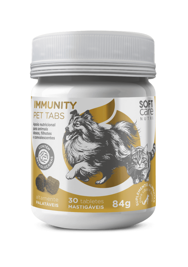 SOFT CARE NUTRI IMMUNITY PET 30 TABS MASTIGAVEIS