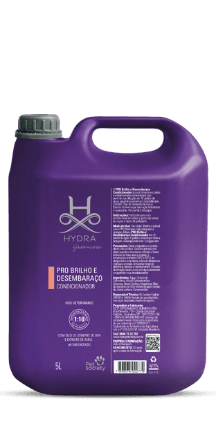 HYDRA GROO.PRO COND.BRILHO/DESEM 5L=1:10