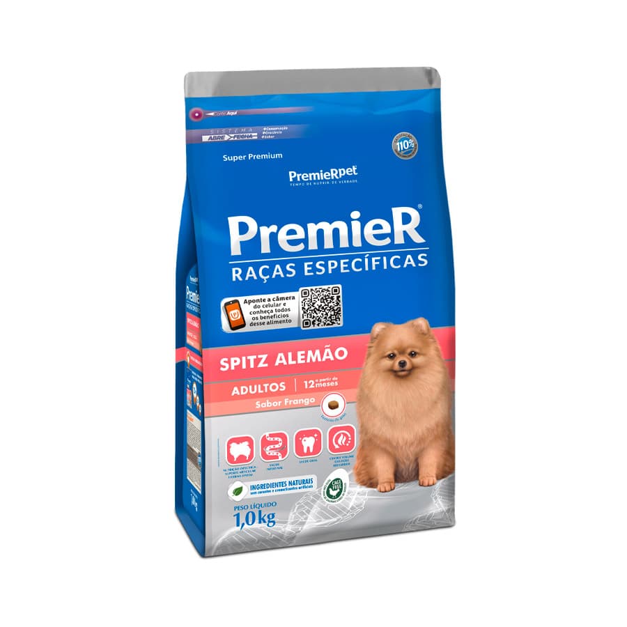 PREMIER SPITZ ALEMÃO ADULTO 1KG