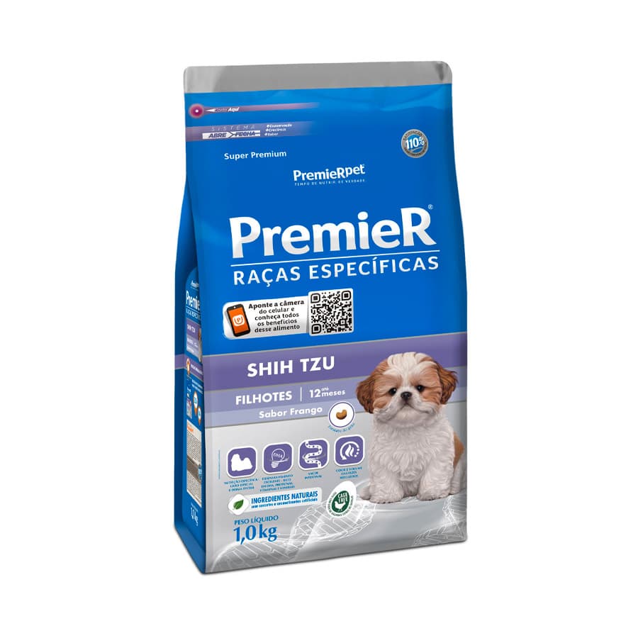 PREMIER SHIH TZU FILHOTE 1KG
