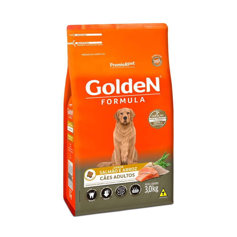 GOLDEN AD. SALMÃO 3 KG