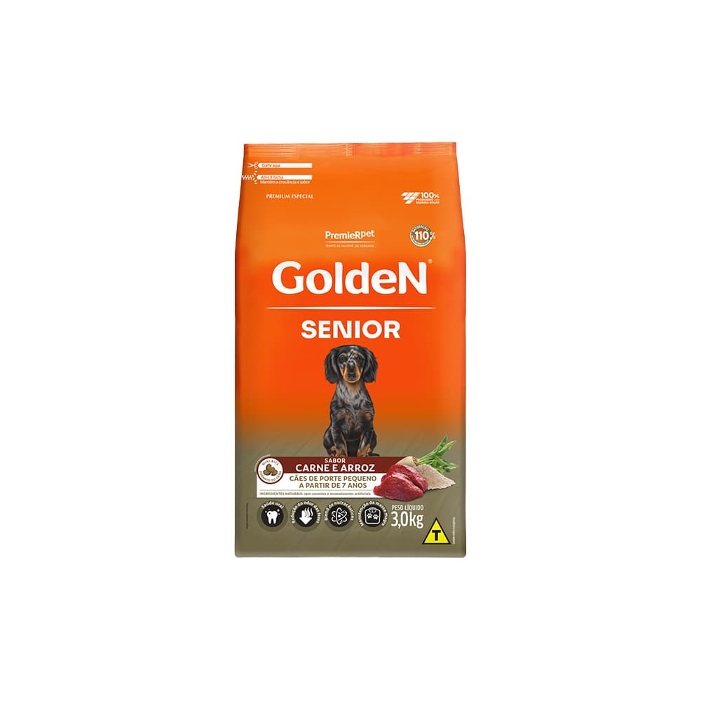 GOLDEN AD. SENIOR MB CARNE 3KG