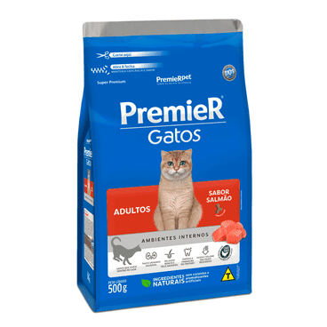 PREMIER GATO AD.SALMAO 500GRS