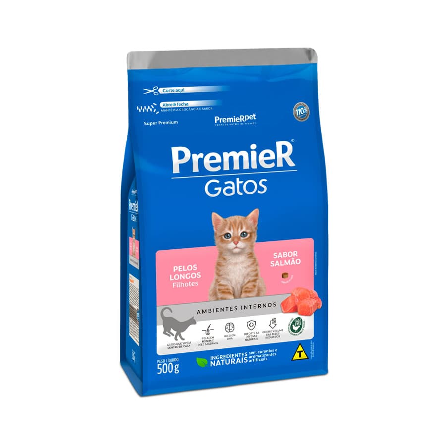 PREMIER GATO FIL.P/LON SALMAO 500GRS