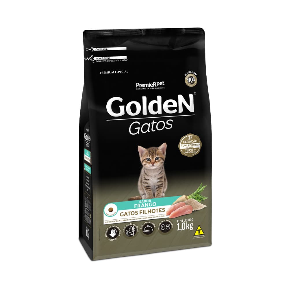 GOLDEN GATOS FILHOTES 1KG