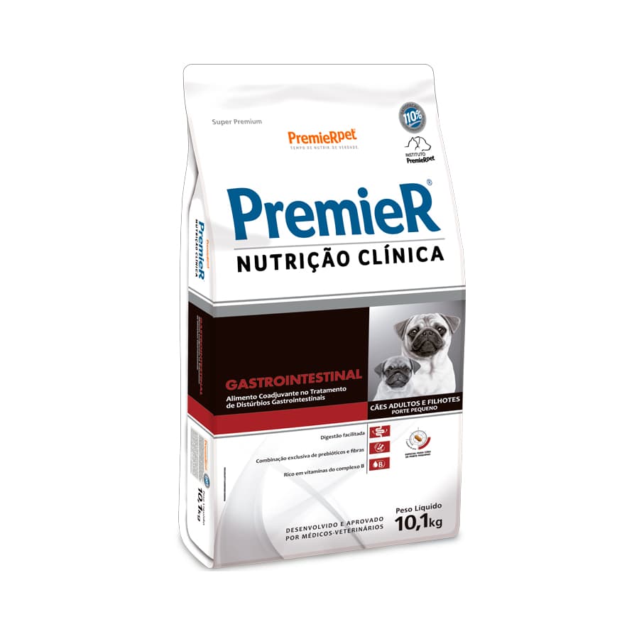PREMIER NUTR.CÃO GASTROINTESTINAL PEQ.POR 10.1KG