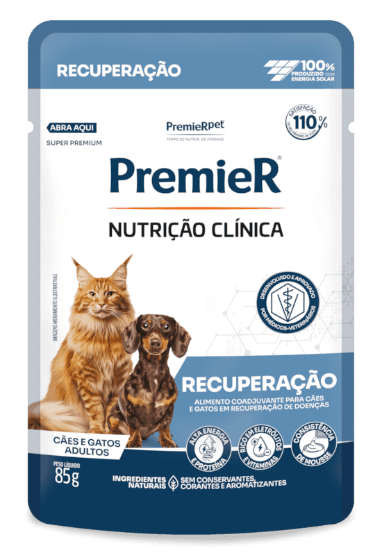 PREMIER NUTR CLIN UMIDOS CAES/GATOS RECUPERACAO 20X85GRS