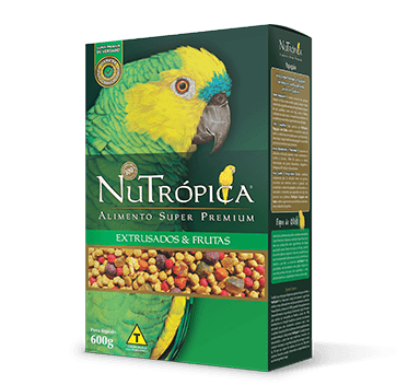 NUTROPICA PAPAGAIO C/FRUTAS 300GRS