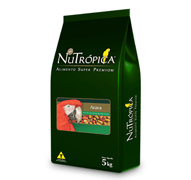 NUTROPICA ARARAS C/FRUTAS 5 KG