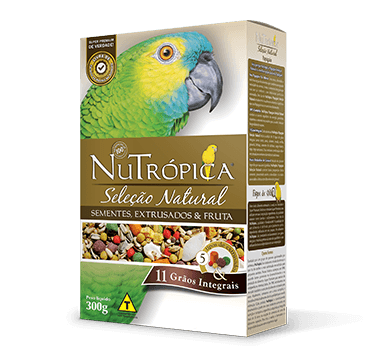 NUTROPICA SEL.NATURAL PAPAGAIO 300GRS
